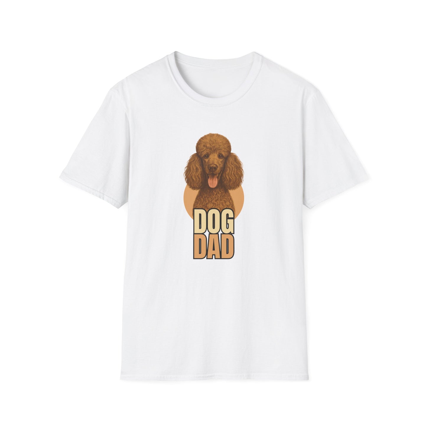 Poodle Dog Dad T-shirt - Custom Matching T-shirts for Pet Lovers