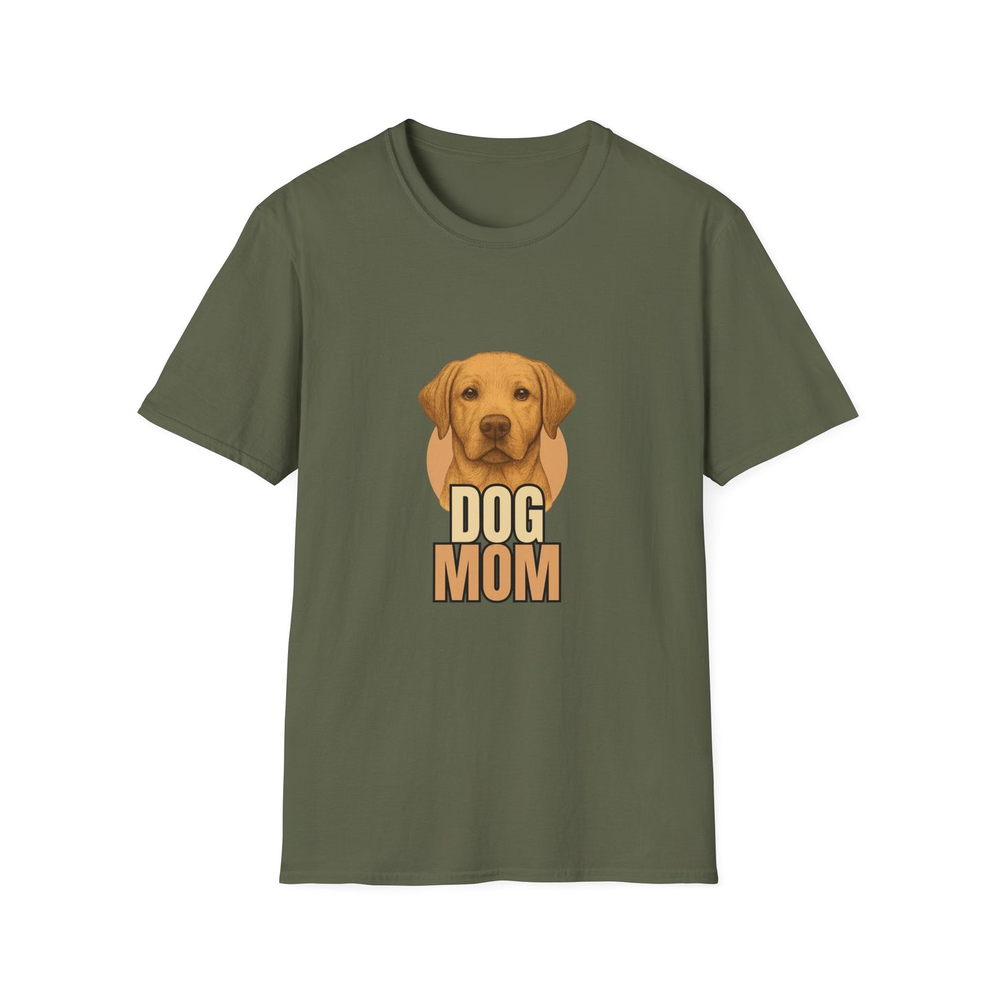 Lab Dog Mom T-shirt - Custom Matching T-shirts for Pet Lovers