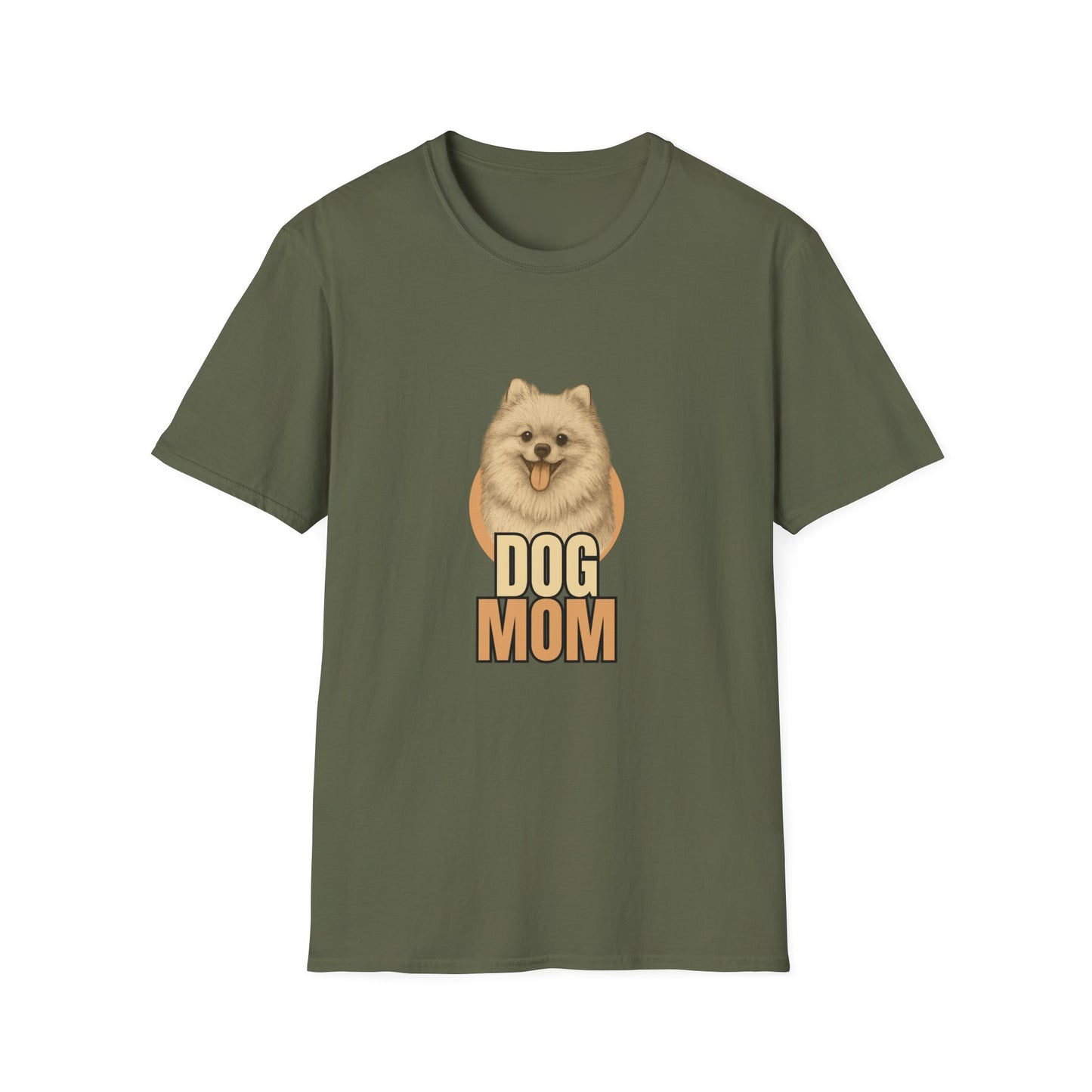 Pomeranian Dog Mom T-shirt - Custom Matching T-shirts for Pet Lovers