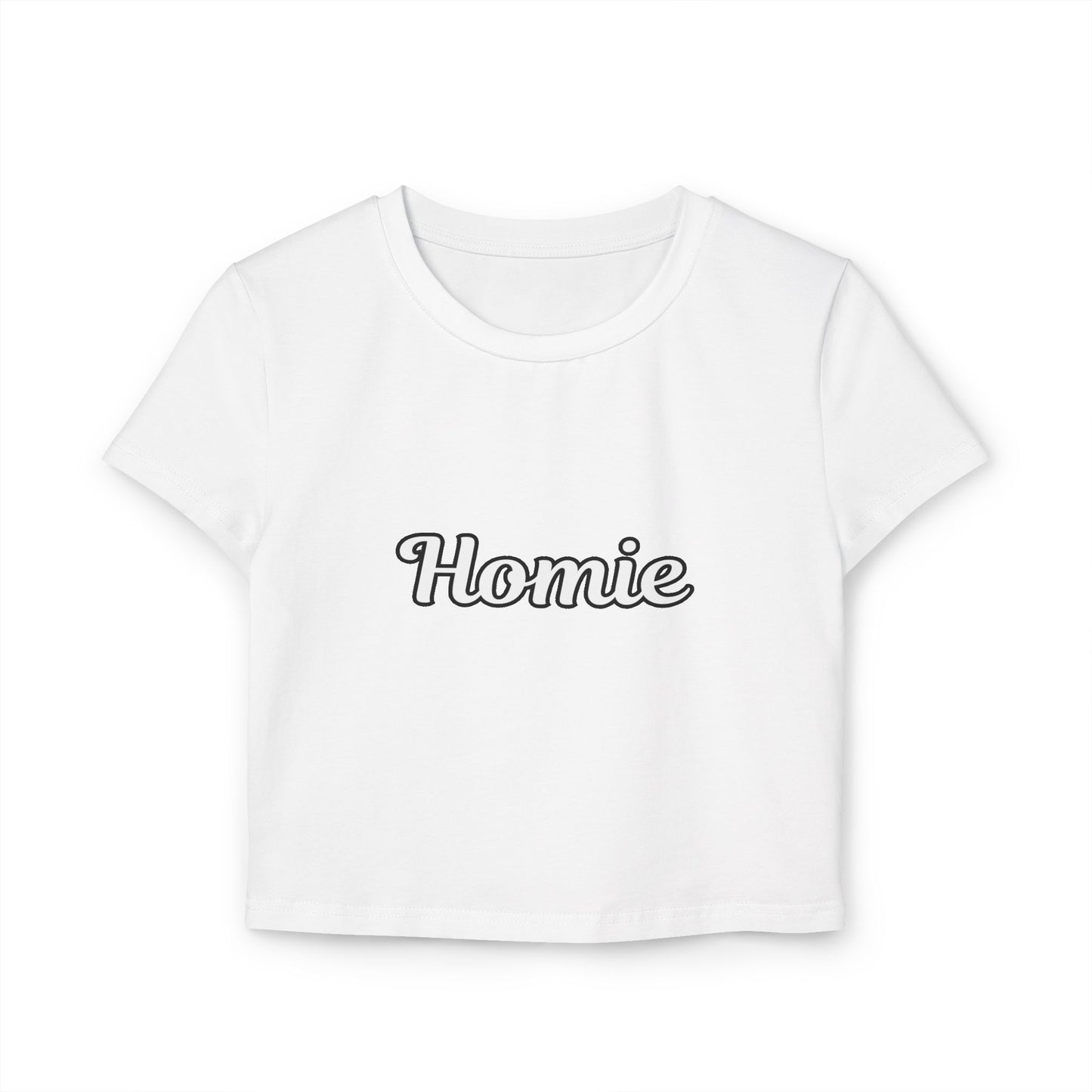 Homie Cropped Tee – Women’s Relaxed Fit for Casual Cool