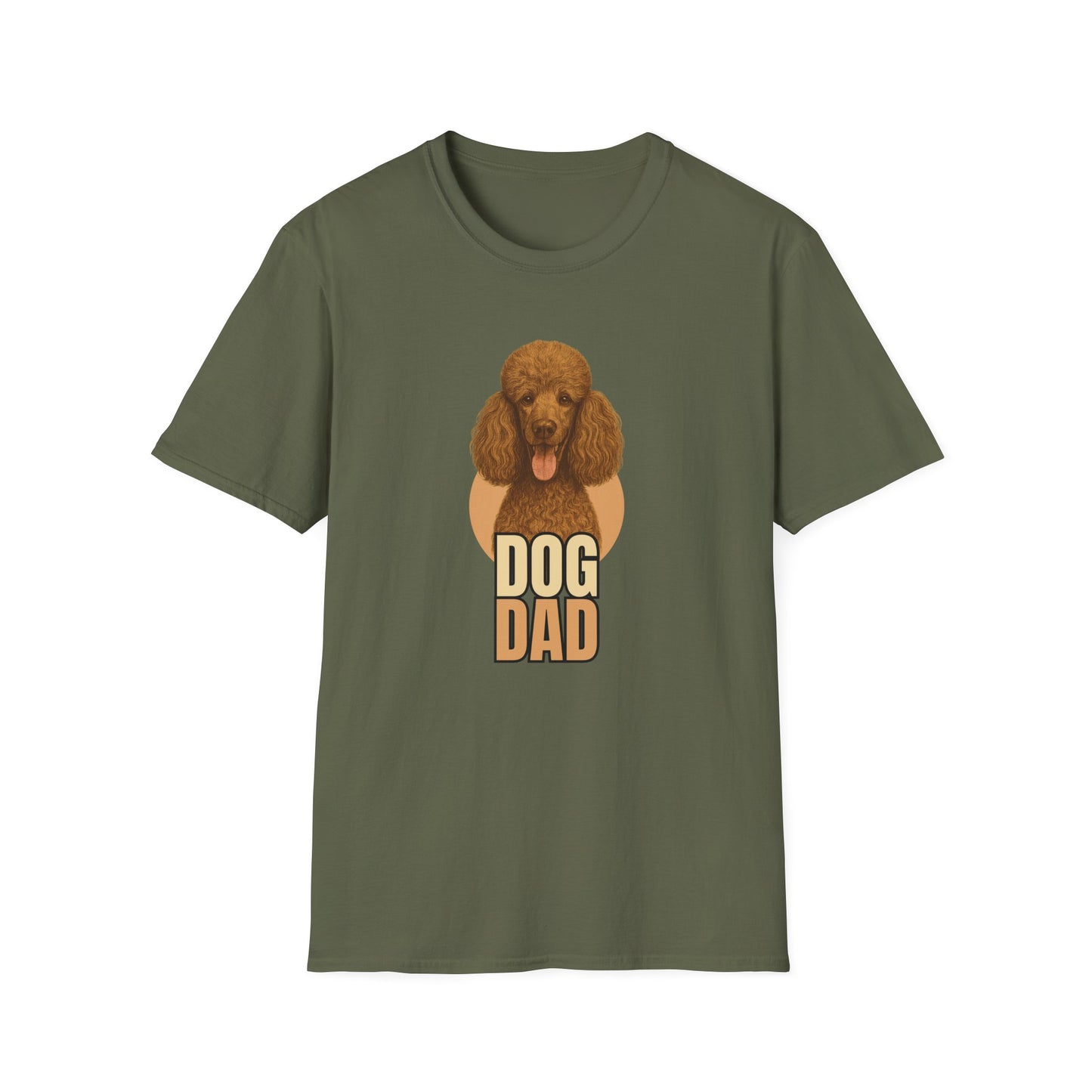 Poodle Dog Dad T-shirt - Custom Matching T-shirts for Pet Lovers