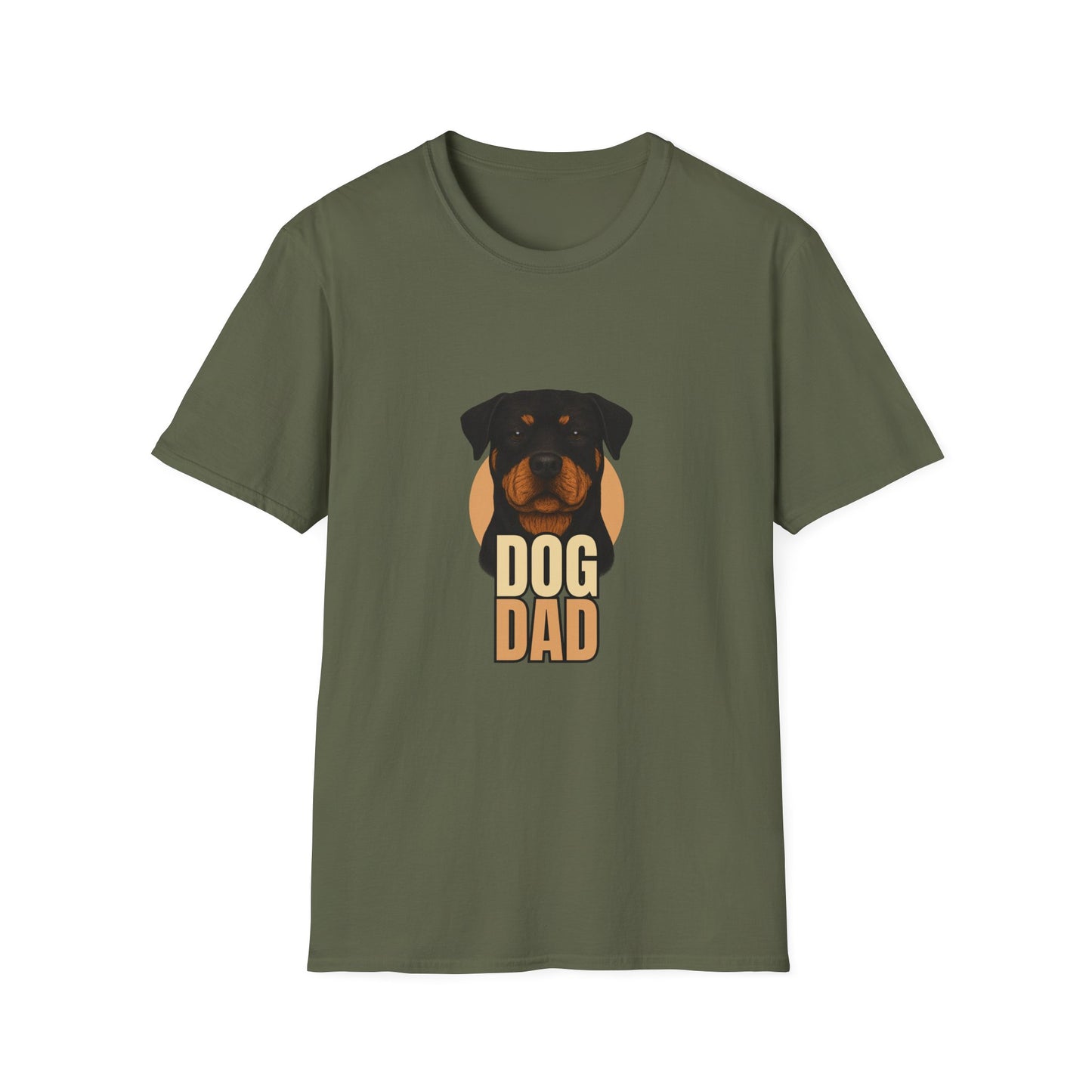 Rottweiler Dog Dad T-shirt - Custom Matching T-shirts for Pet Lovers