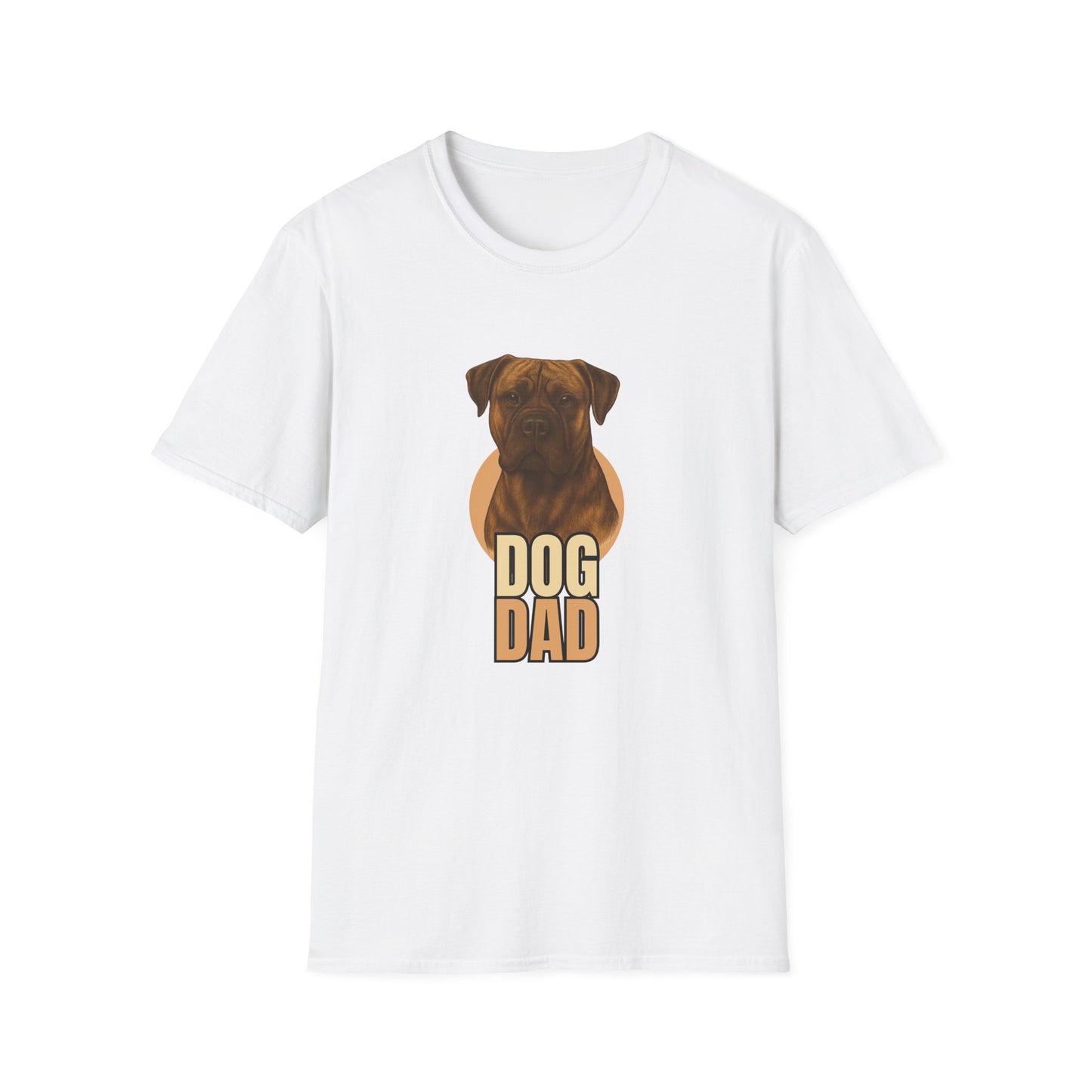 Mastiff Dog Dad T-shirt - Custom Matching T-shirts for Pet Lovers