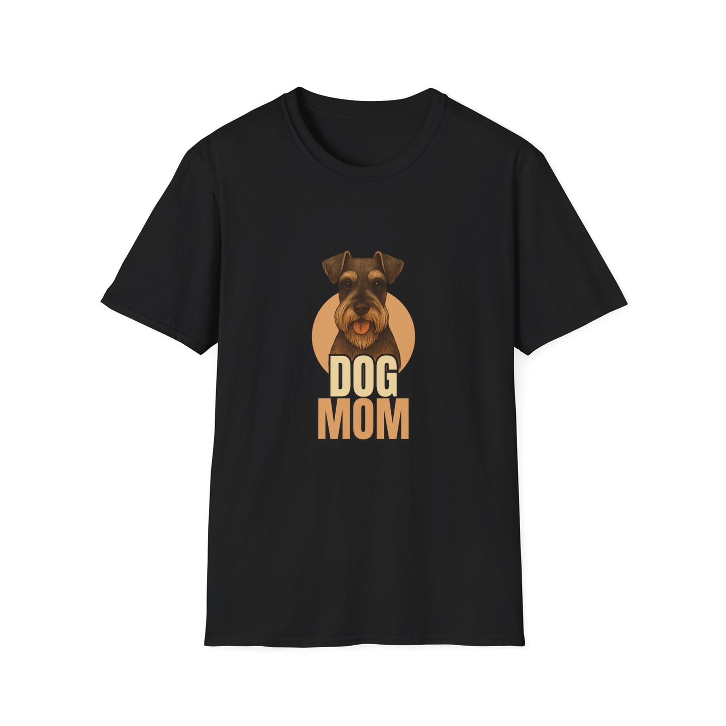Schnauzer Dog Mom T-shirt - Custom Matching T-shirts for Pet Lovers