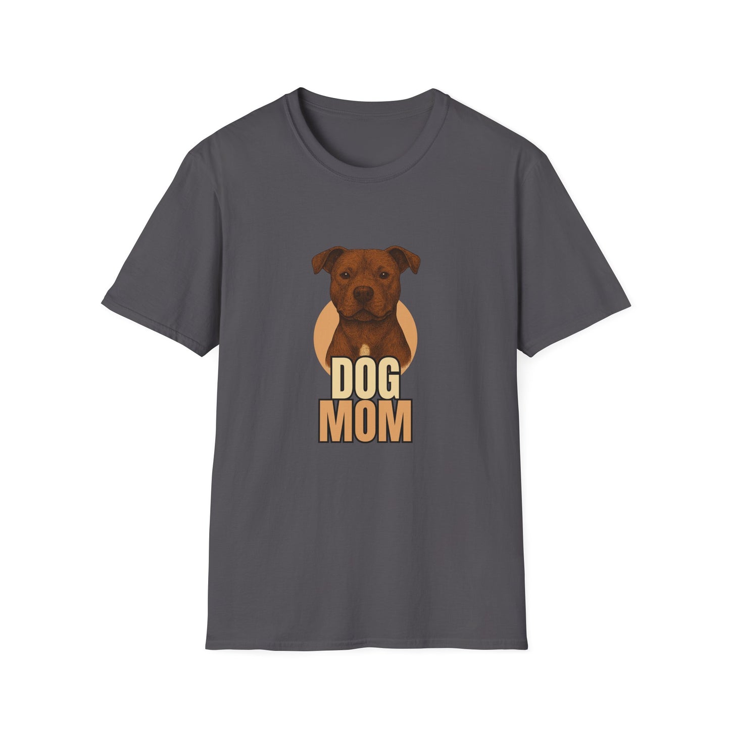 Pitbull Dog Mom T-shirt - Custom Matching T-shirts for Pet Lovers