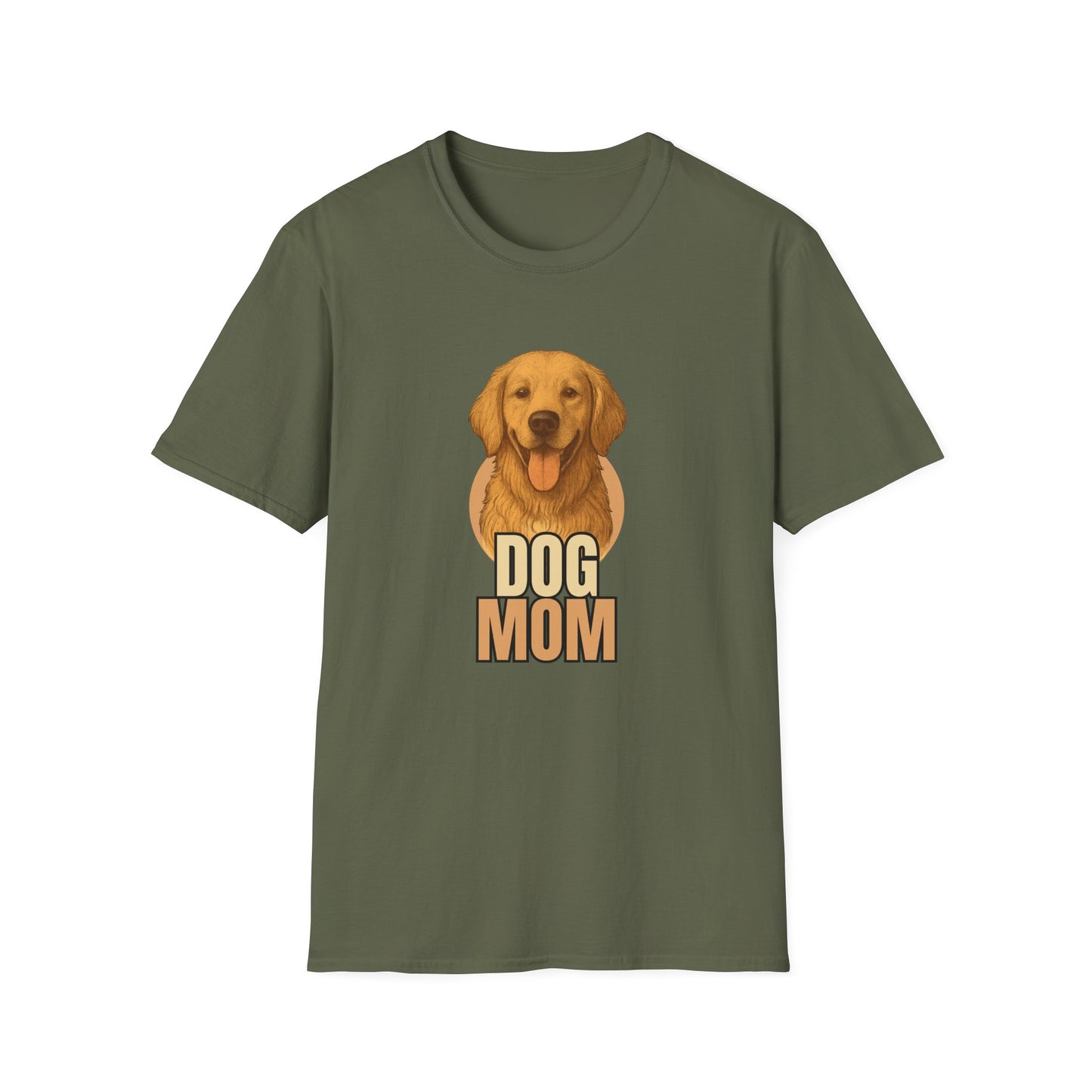 Golden Retriever Dog Mom T-shirt - Custom Matching T-shirts for Pet Lovers