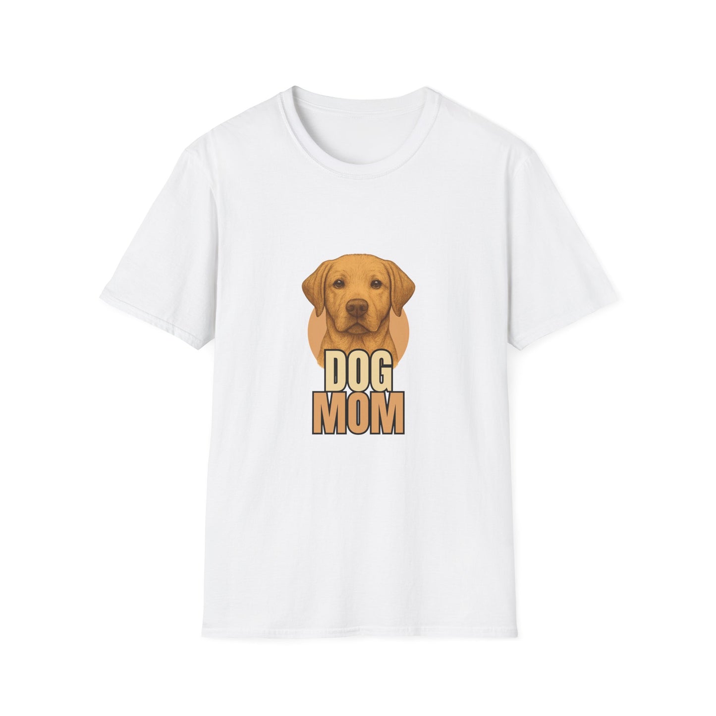 Lab Dog Mom T-shirt - Custom Matching T-shirts for Pet Lovers