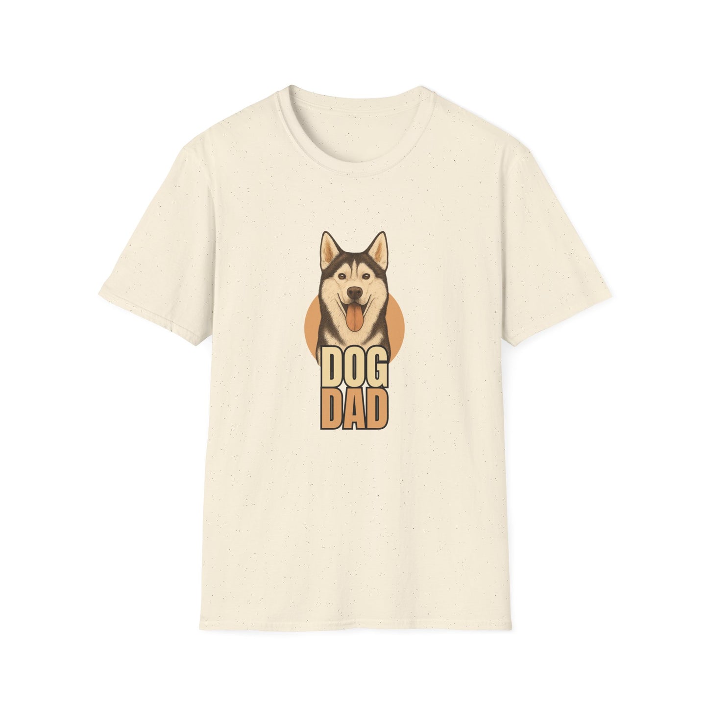 Husky Dog Dad T-shirt - Custom Matching T-shirts for Pet Lovers