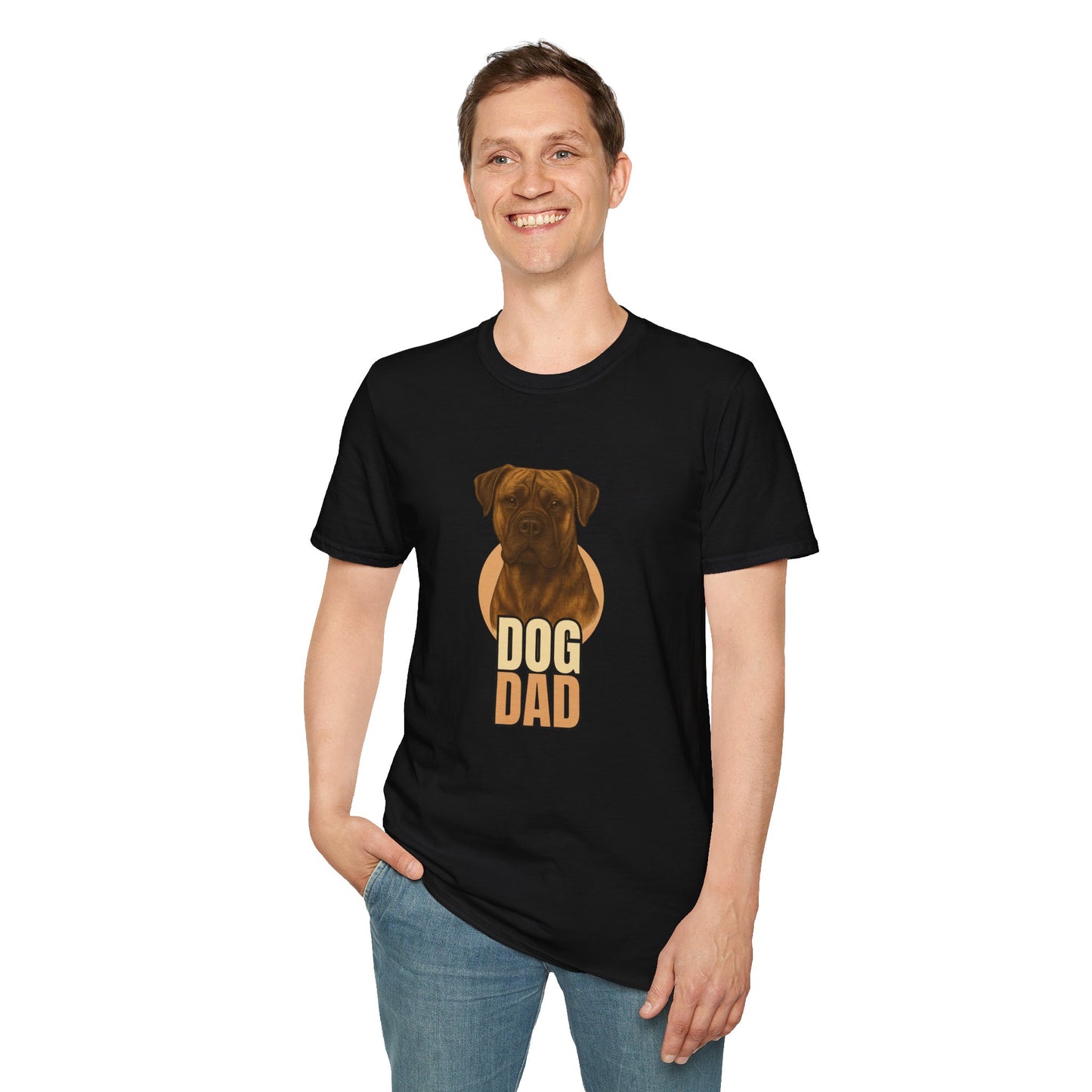 Mastiff Dog Dad T-shirt - Custom Matching T-shirts for Pet Lovers