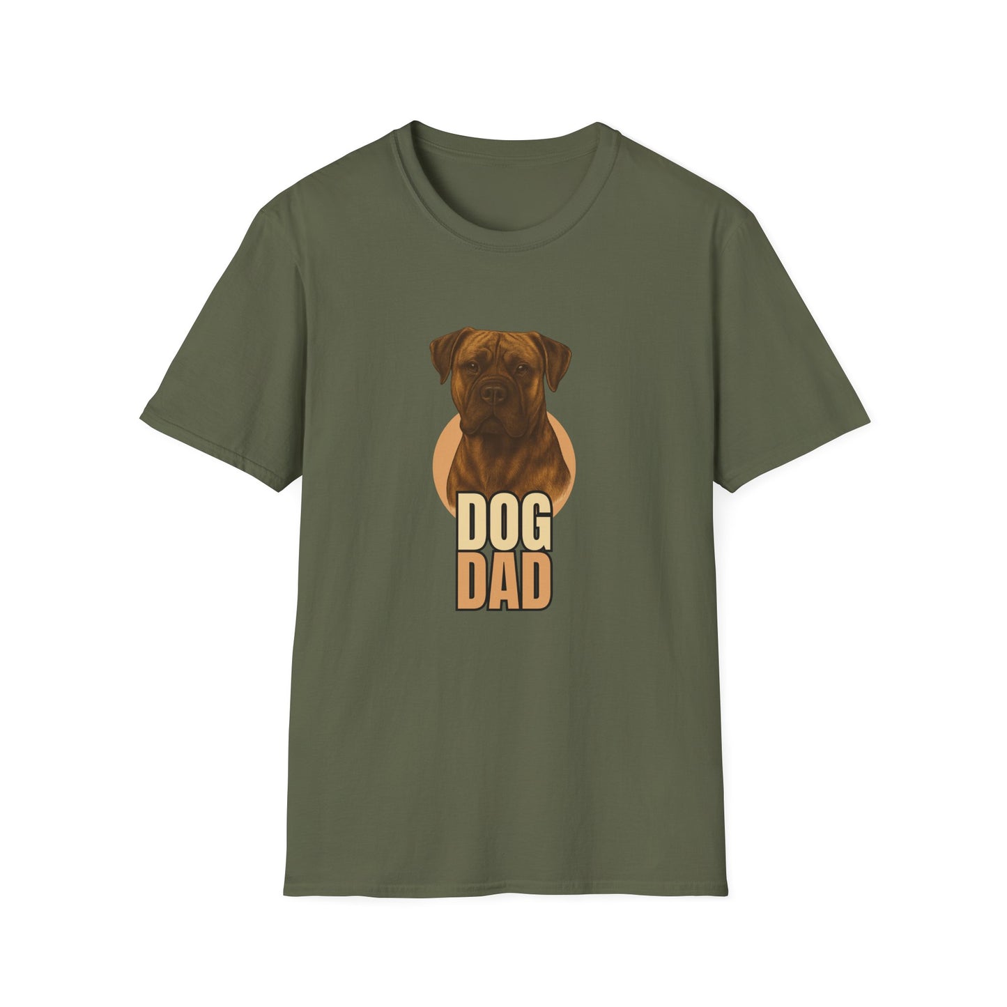 Mastiff Dog Dad T-shirt - Custom Matching T-shirts for Pet Lovers