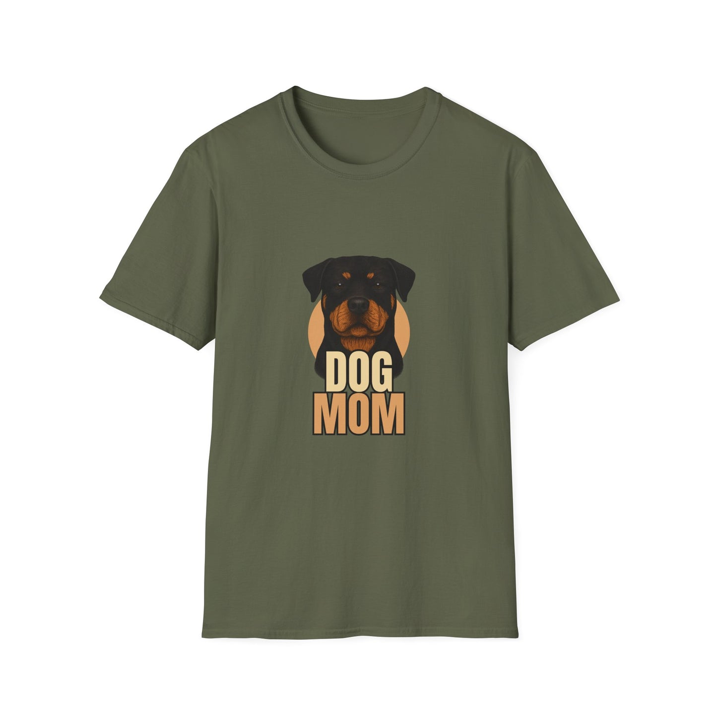Rottweiler Dog Mom T-shirt - Custom Matching T-shirts for Pet Lovers