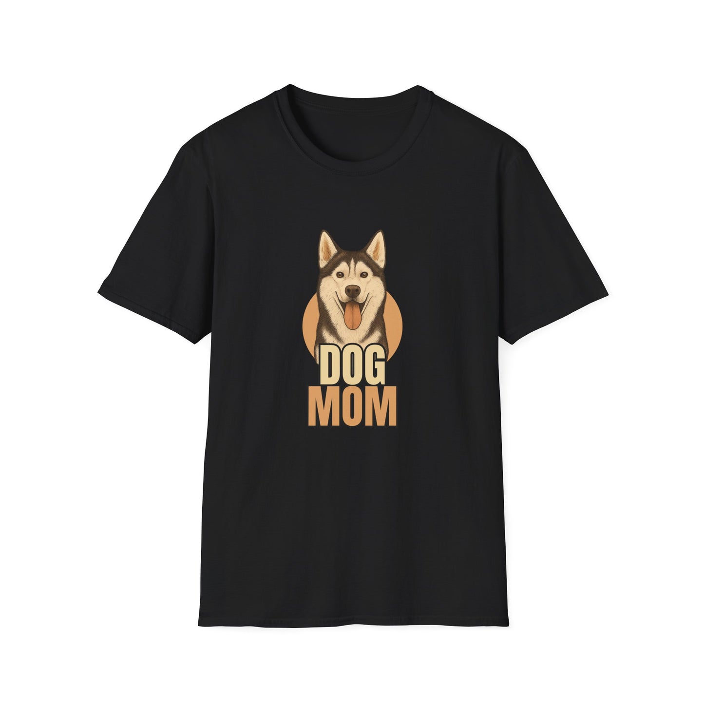 Husky Dog Mom T-shirt - Custom Matching T-shirts for Pet Lovers
