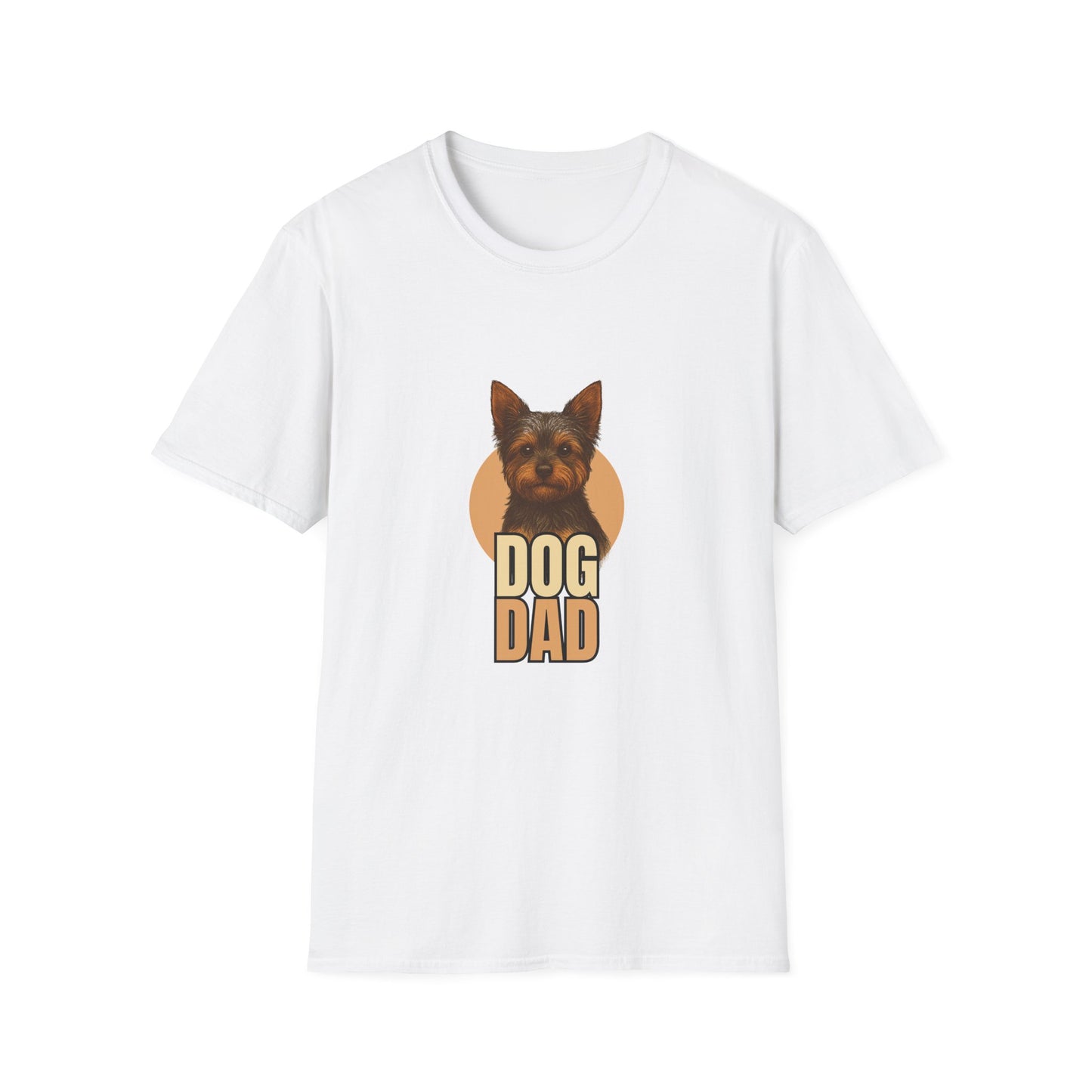 Yorkie Dog Dad T-shirt - Custom Matching T-shirts for Pet Lovers