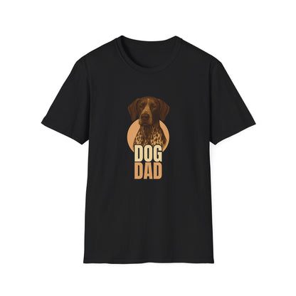 GSP Dog Dad T-shirt - Custom Matching T-shirts for Pet Lovers