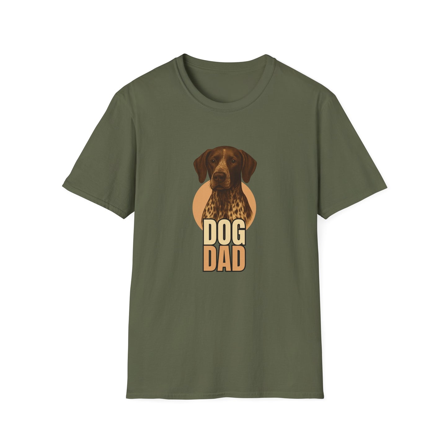 GSP Dog Dad T-shirt - Custom Matching T-shirts for Pet Lovers