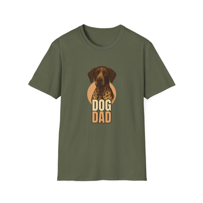 GSP Dog Dad T-shirt - Custom Matching T-shirts for Pet Lovers