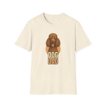 Poodle Dog Dad T-shirt - Custom Matching T-shirts for Pet Lovers