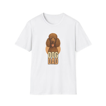 Poodle Dog Dad T-shirt - Custom Matching T-shirts for Pet Lovers