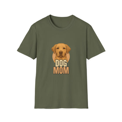 Lab Dog Mom T-shirt - Custom Matching T-shirts for Pet Lovers