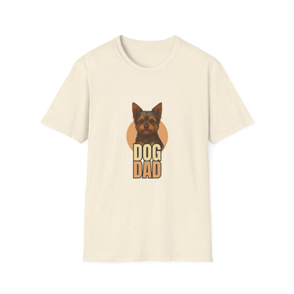 Yorkie Dog Dad T-shirt - Custom Matching T-shirts for Pet Lovers