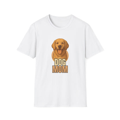 Golden Retriever Dog Mom T-shirt - Custom Matching T-shirts for Pet Lovers