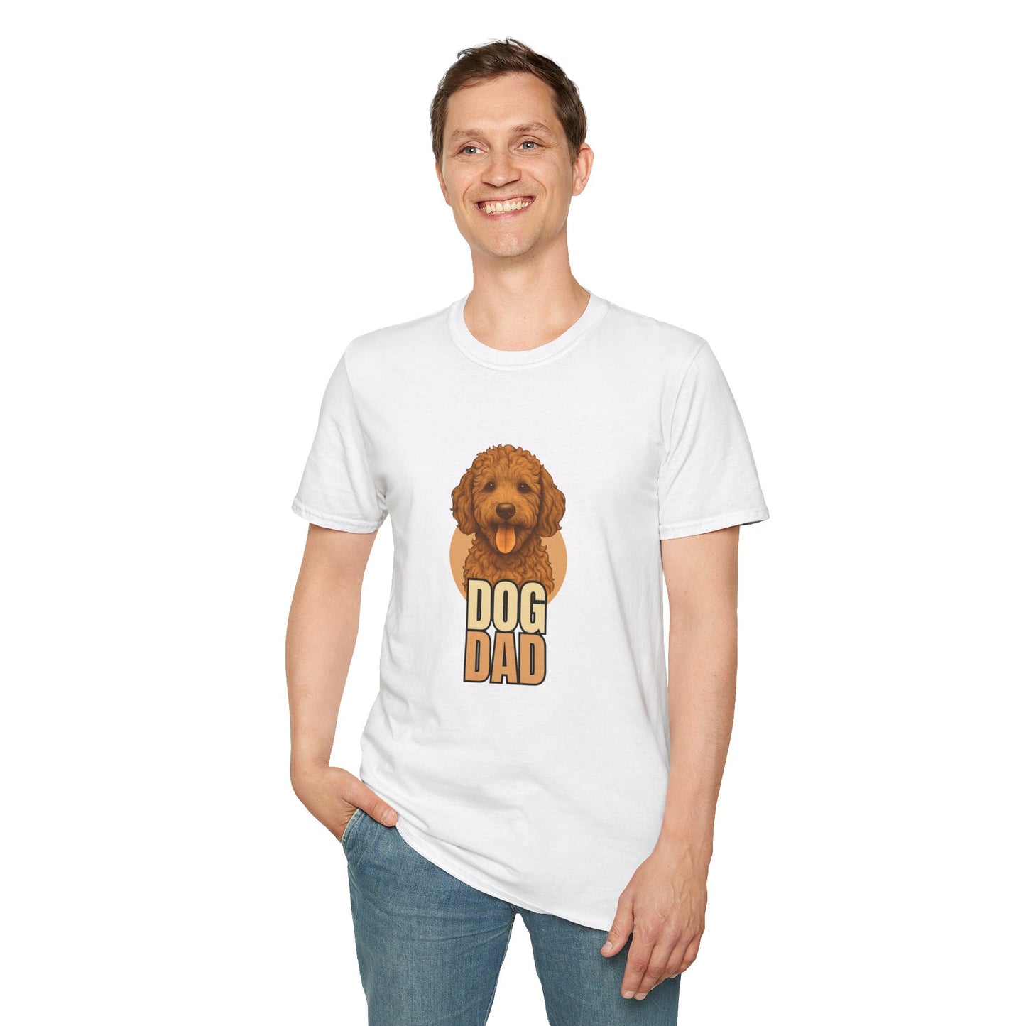 Doodle Dog Dad T-shirt - Custom Matching T-shirts for Pet Lovers
