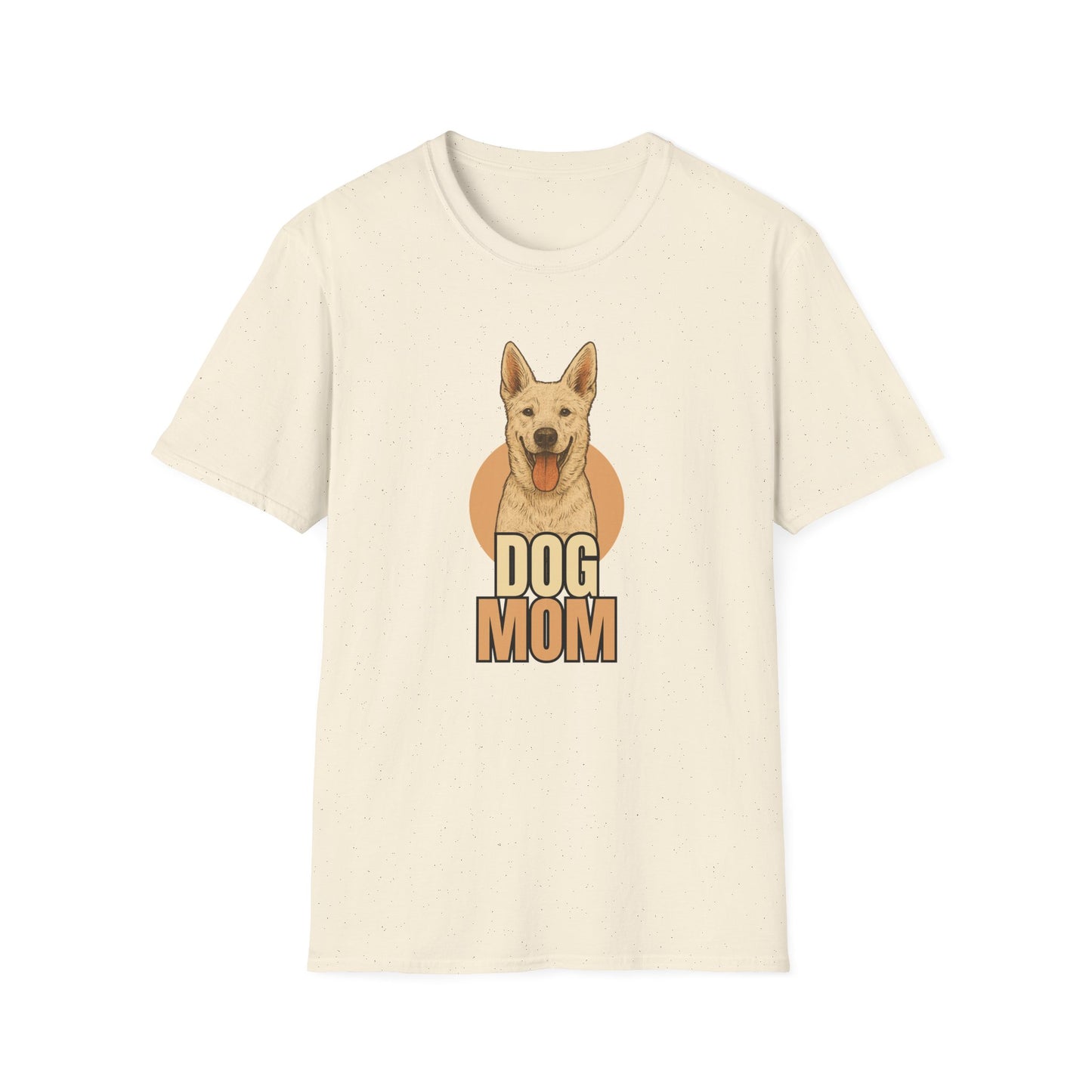 White Swiss Shepherd Dog Mom T-shirt - Custom Matching T-shirts for Pet Lovers