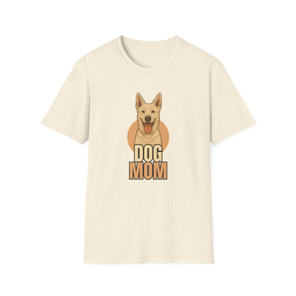 White Swiss Shepherd Dog Mom T-shirt - Custom Matching T-shirts for Pet Lovers