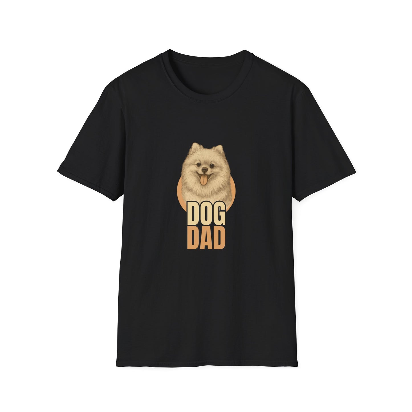 Pomeranian Dog Dad T-shirt - Custom Matching T-shirts for Pet Lovers