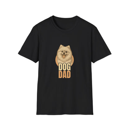 Pomeranian Dog Dad T-shirt - Custom Matching T-shirts for Pet Lovers