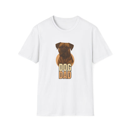 Mastiff Dog Dad T-shirt - Custom Matching T-shirts for Pet Lovers