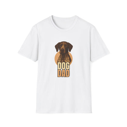GSP Dog Dad T-shirt - Custom Matching T-shirts for Pet Lovers