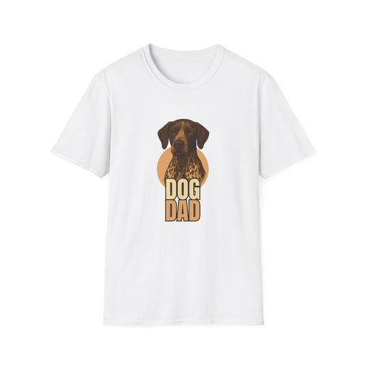 GSP Dog Dad T-shirt - Custom Matching T-shirts for Pet Lovers