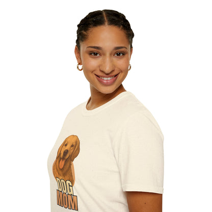 Golden Retriever Dog Mom T-shirt - Custom Matching T-shirts for Pet Lovers