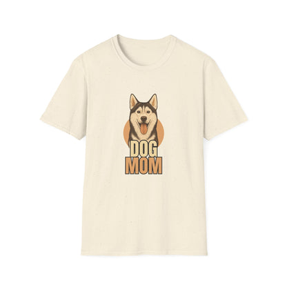Husky Dog Mom T-shirt - Custom Matching T-shirts for Pet Lovers