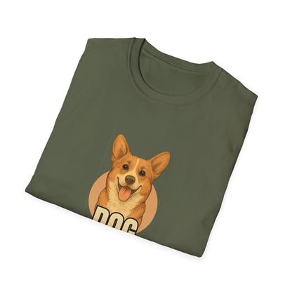 Corgi Dog Dad T-shirt - Custom Matching T-shirts for Pet Lovers
