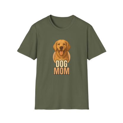 Golden Retriever Dog Mom T-shirt - Custom Matching T-shirts for Pet Lovers