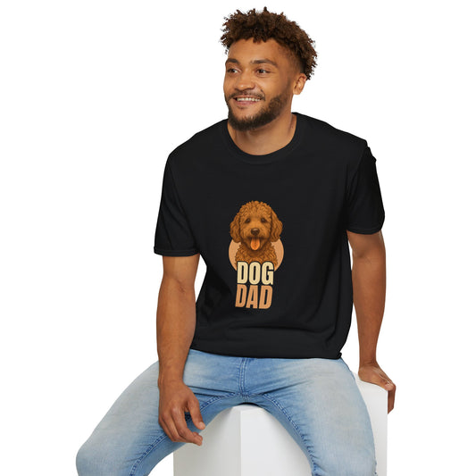 Doodle Dog Dad T-shirt - Custom Matching T-shirts for Pet Lovers