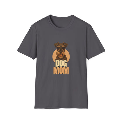 Schnauzer Dog Mom T-shirt - Custom Matching T-shirts for Pet Lovers
