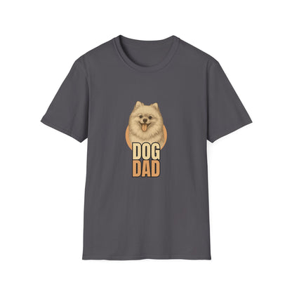 Pomeranian Dog Dad T-shirt - Custom Matching T-shirts for Pet Lovers
