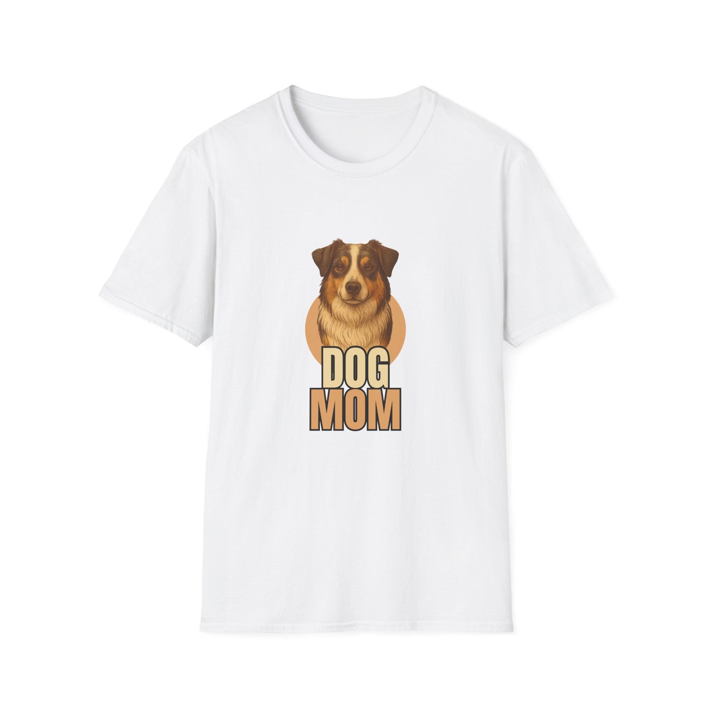 Aussie Dog Mom T-shirt - Custom Matching T-shirts for Pet Lovers