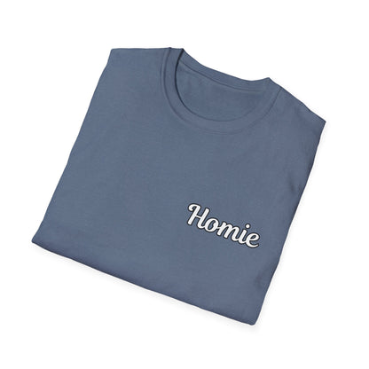 Homie Unisex Softstyle T-Shirt - Casual Graphic Tee for Friends & Family