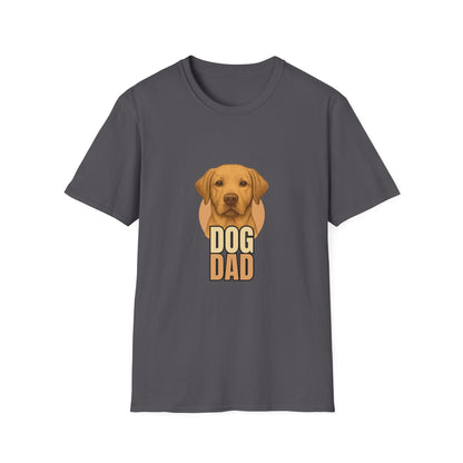 Lab Dog Dad T-shirt - Custom Matching T-shirts for Pet Lovers