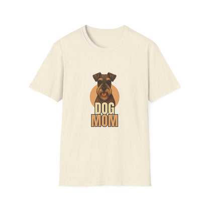 Schnauzer Dog Mom T-shirt - Custom Matching T-shirts for Pet Lovers
