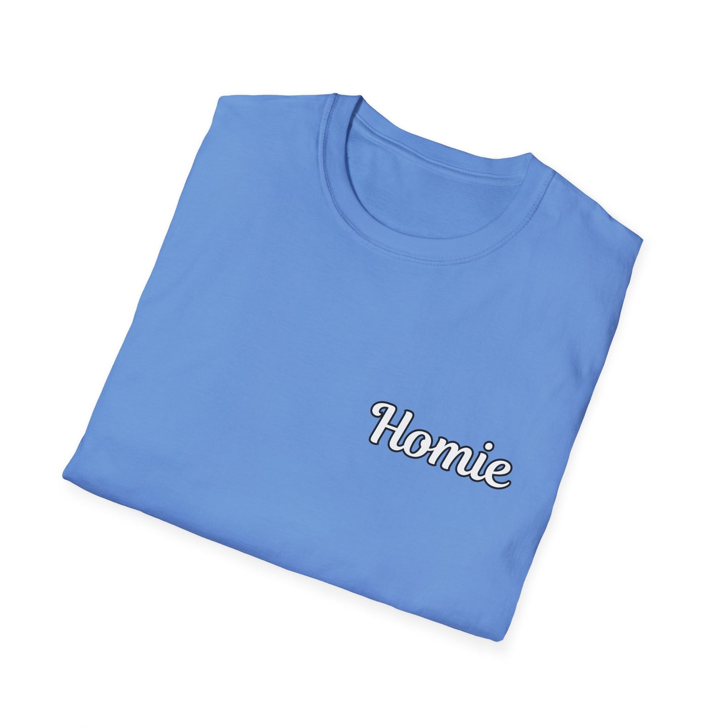 Homie Unisex Softstyle T-Shirt - Casual Graphic Tee for Friends & Family