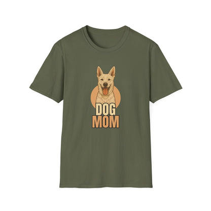 White Swiss Shepherd Dog Mom T-shirt - Custom Matching T-shirts for Pet Lovers
