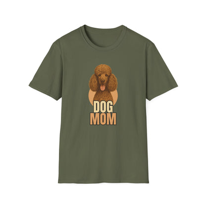 Poodle Dog Mom T-shirt - Custom Matching T-shirts for Pet Lovers