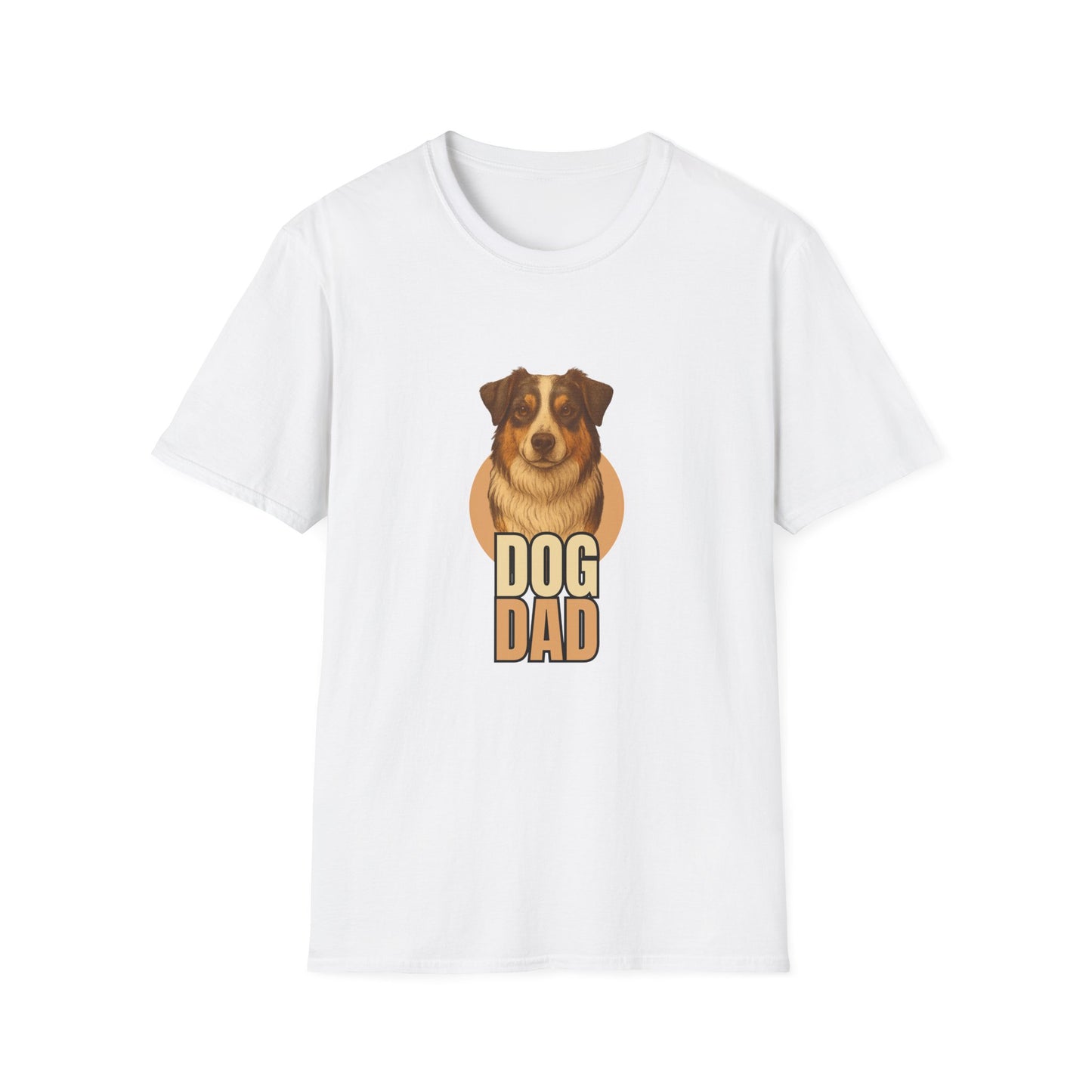 Aussie Dog Dad T-shirt - Custom Matching T-shirts for Pet Lovers