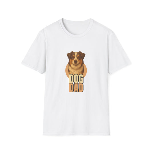 Aussie Dog Dad T-shirt - Custom Matching T-shirts for Pet Lovers