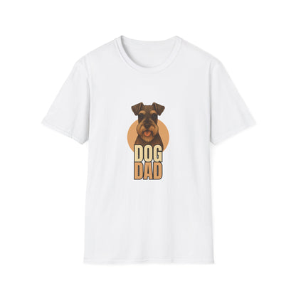 Schnauzer Dog Dad T-shirt - Custom Matching T-shirts for Pet Lovers